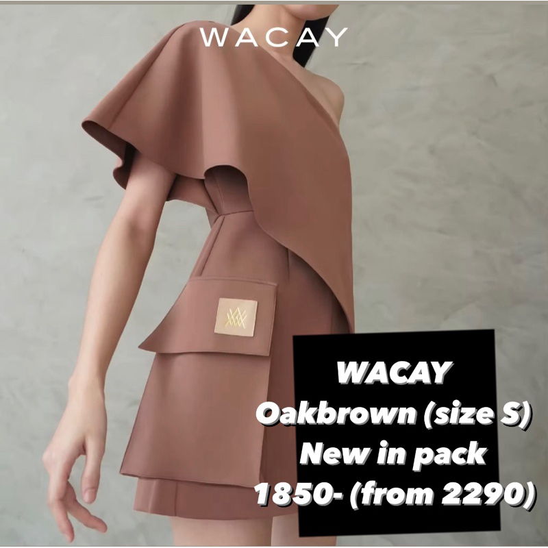 WACAY Jolene oakbrown S ของใหม่ห้อยป้าย