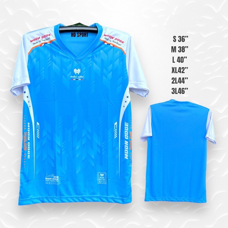 GA16 เสื้อกีฬาพิมพ์ลาย