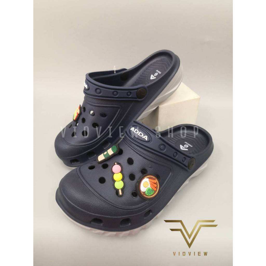 VIDVIEW มีส่งด่วน รองเท้าหัวโต Adda 5TD24W7 พื้น 2density ถนอมเท้า เบอร์ 36-39 ฟรีตัวติดรองเท้า - รูปที่ 2