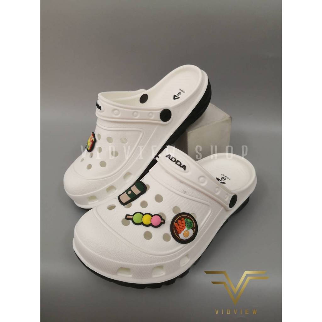 VIDVIEW มีส่งด่วน รองเท้าหัวโต Adda 5TD24W7 พื้น 2density ถนอมเท้า เบอร์ 36-39 ฟรีตัวติดรองเท้า - รูปที่ 4