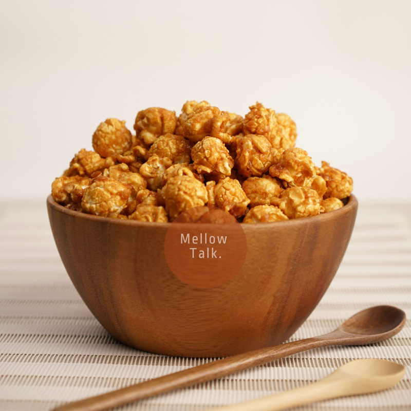 Salted Caramel Popcorn | ป๊อปคอร์นเคลือบคาราเมล รส ซอลต์คาราเมล | Premium Homemade Caramel Popcorn Mellow Talk - รูปที่ 2