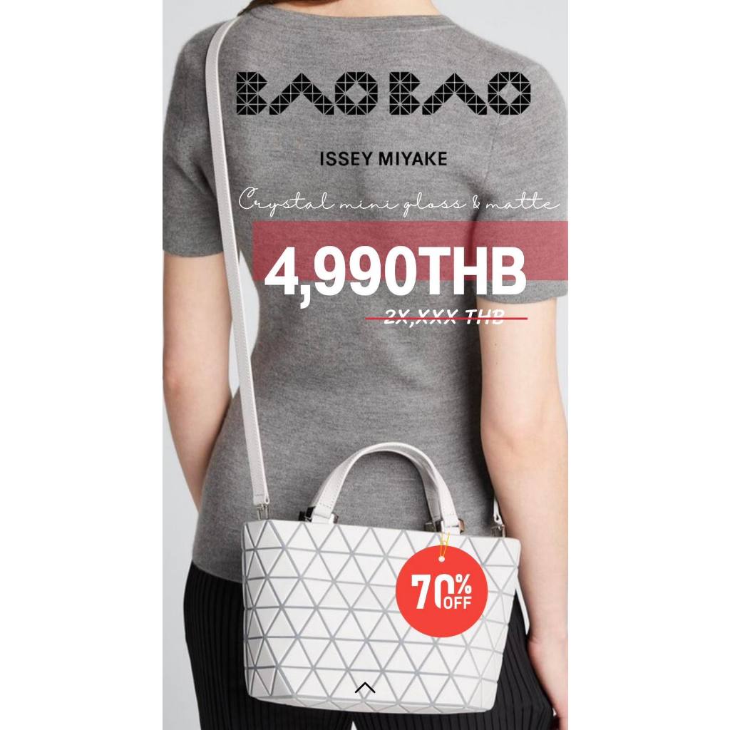BAO BAO ISSEY MIYAKE CRYSTAL GLOSS Handbag (Mini)