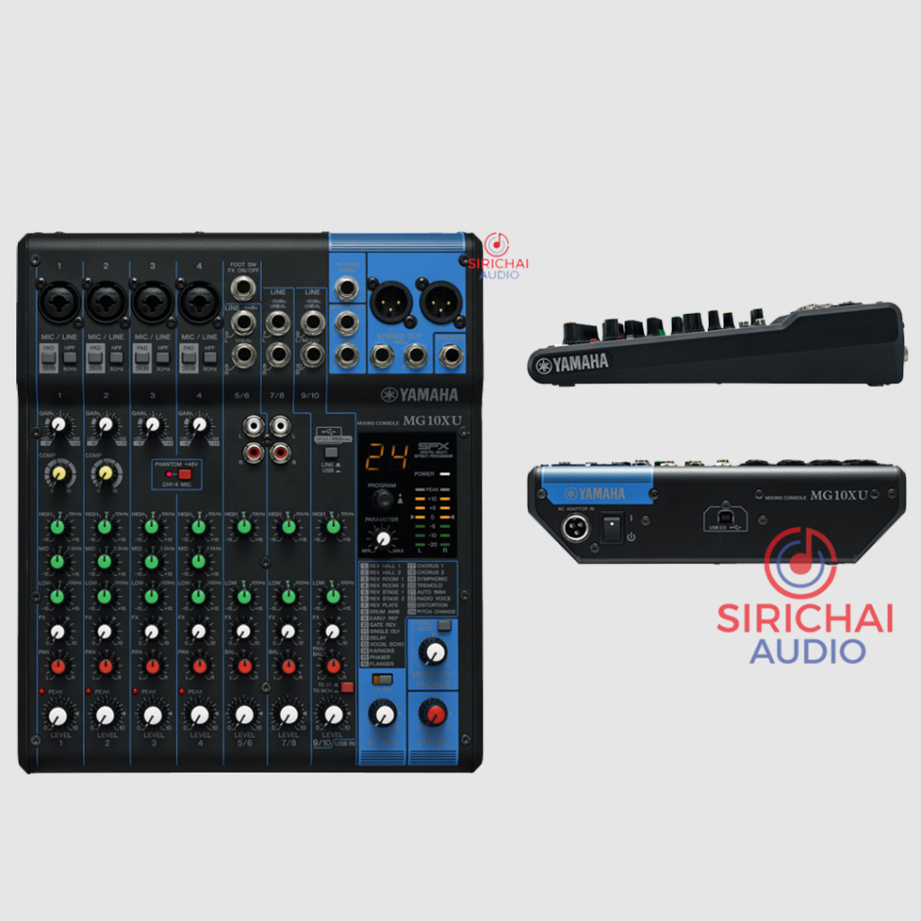 มิกเซอร์ YAMAHA รุ่น MG10XU