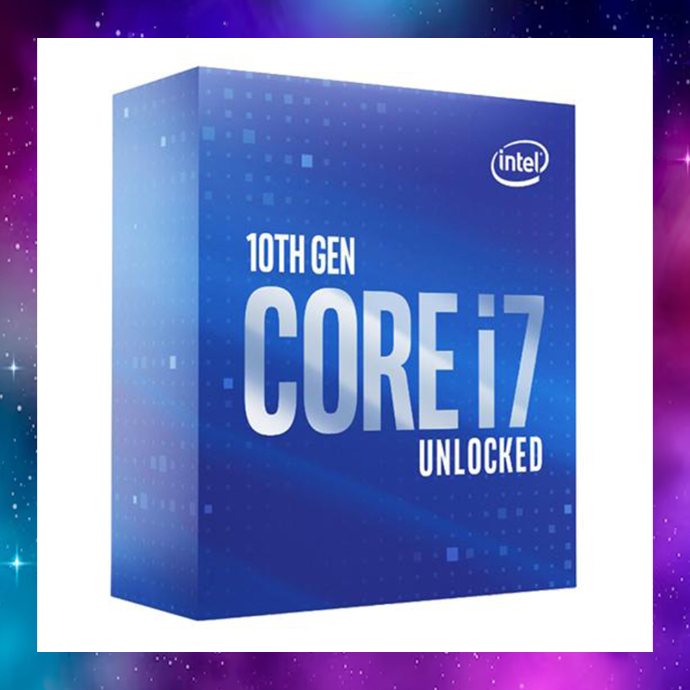 CPU (ซีพียู) INTEL CORE I7-10700K 3.8 GHz (SOCKET LGA 1200) มีแต่ตัว ใช้งานปกติ