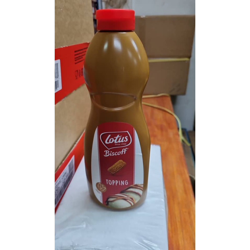 Lotus Biscoff Topping Sauce 1 กิโลกรัม