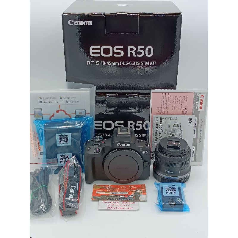 กล้อง Canon R50+18-45 IS STM เลนส์มือสอง กล้องมือสอง