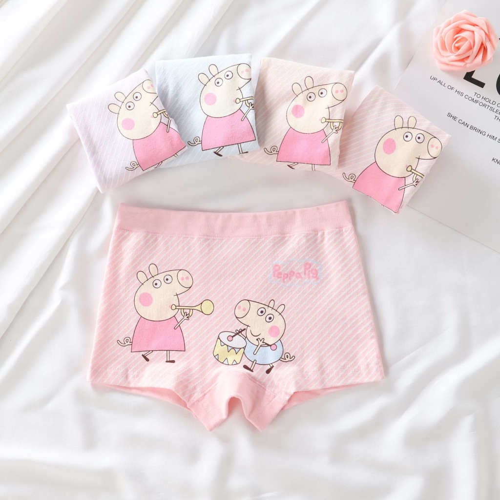 กางเกงในเด็กลาย Peppa pig เซ็ต 4 ตัว