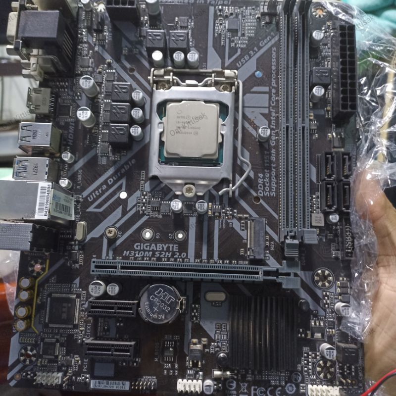 CPU I3 9100F + MB H310M S2H 2.0