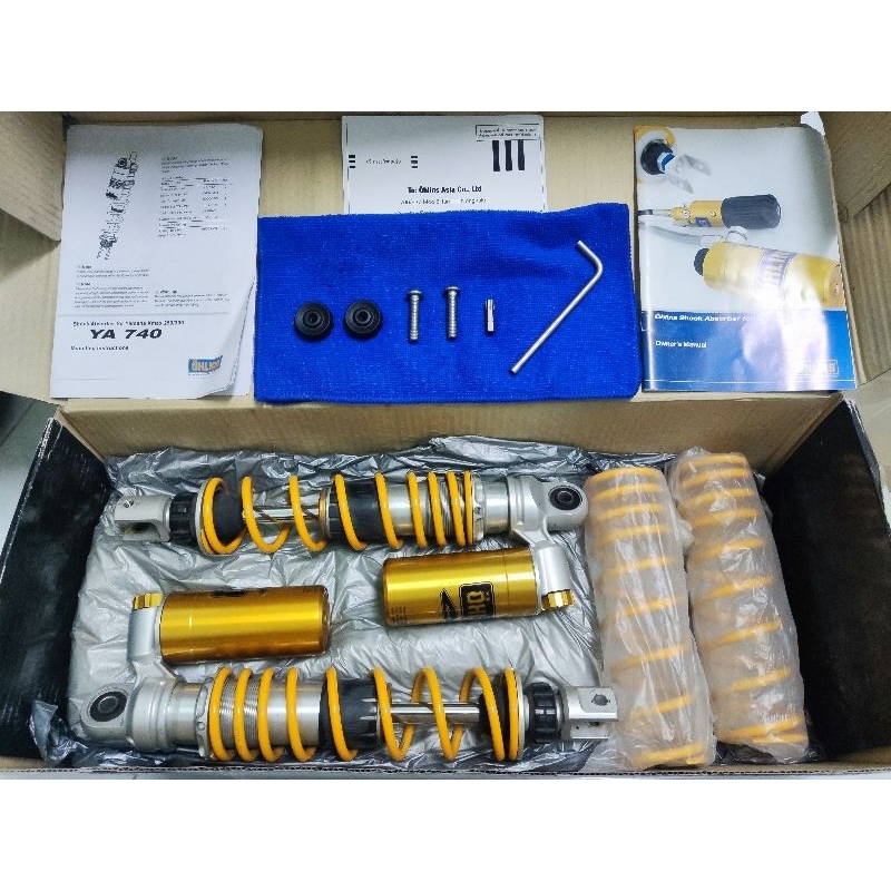 โช๊คหลัง Ohlins Xmax Ya740 มือ2✌️