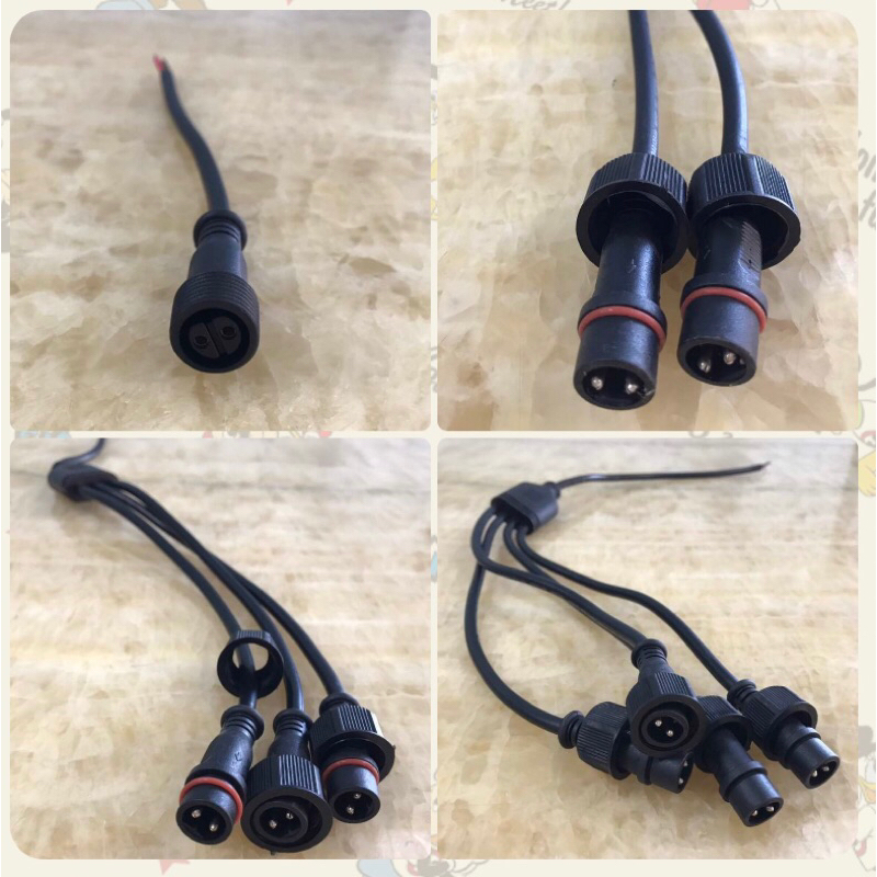สายขั้วต่อกันน้ำ สำหรับDIY ตัดต่อสายไฟ