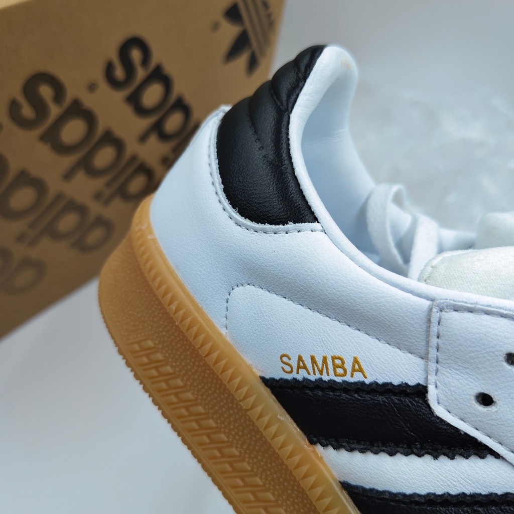 (ของแท้ 100%) adidas originals Samba XLG รองเท้าผ้าใบลำลองและสบายสำหรับผู้ชายและผู้หญิง