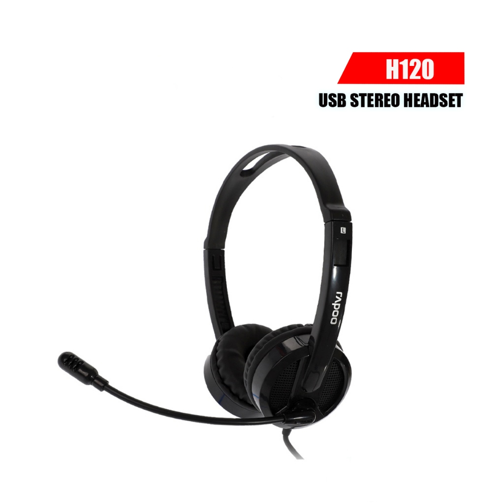Rapoo H120 USB Stereo Headset หูฟัง