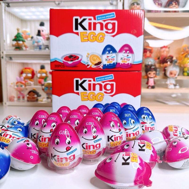 ช็อกโก้คิงส์จอยเเบบกล่อง 1 กล่อง 30 ลูก ขนมช็อกโกแลตช็อกโกแลต  ดูไบ เยลลี่ ขนมยุค90 ในตํานาน ขนม ขาย วัยเด็ก