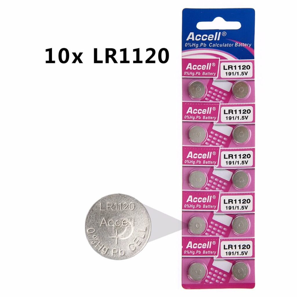 ถ่านกระดุม ถ่านนาฬิกา LR1120 191/1.5V lr43 Accell Watch Battery ถ่านกลม นาฬิกา