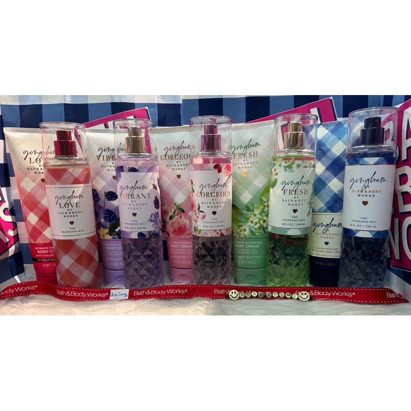 GINGHAM Collection Bath & Body Works