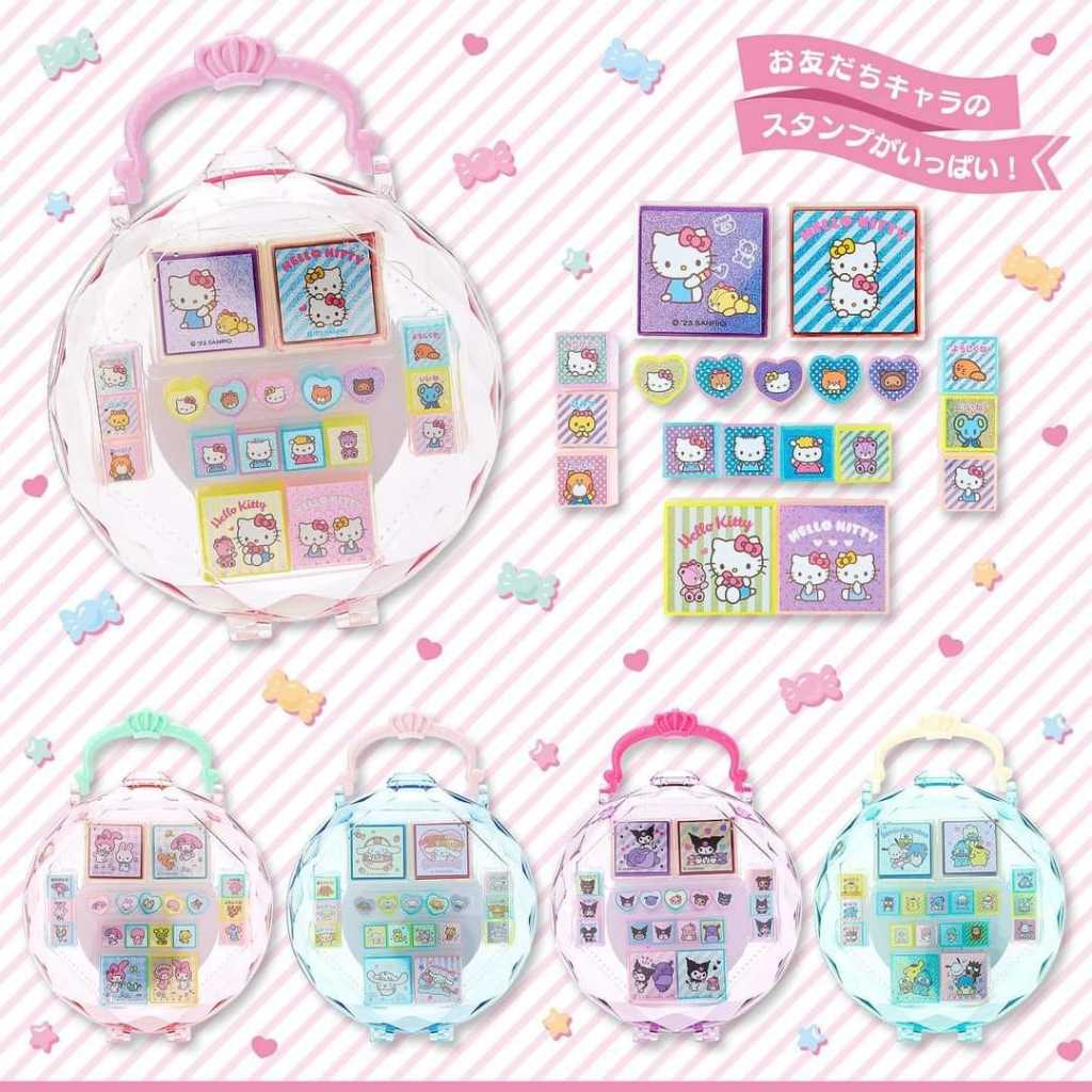 stamp set Sanrio kt mm cn ku mx hg ประมาณ 16 x 6 x 16.5 ซม. นำเข้าจากญี่ปุ่น