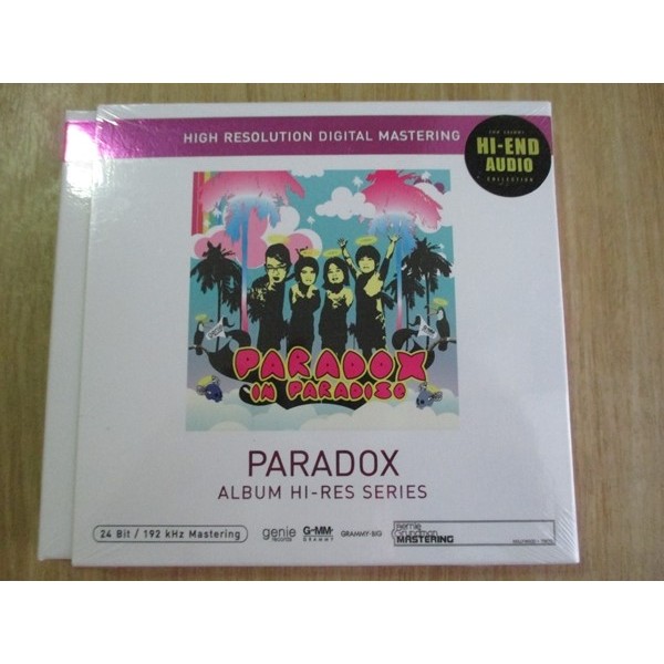 CD พาราด็อกซ์ (Paradox) อัลบั้มรวมเพลง Paradox In  Paradise : Album Hi-Res Series (ซีล)