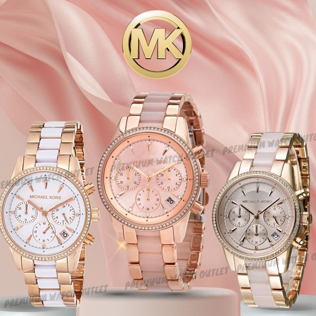 OUTLET WATCH นาฬิกา Michael Kors OWM177 นาฬิกาข้อมือผู้หญิง นาฬิกาผู้ชาย  Brandname  รุ่น MK6769 MK6428 MK6597