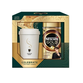 Nescafe Gold Crema Coffee Gift Set 200 g