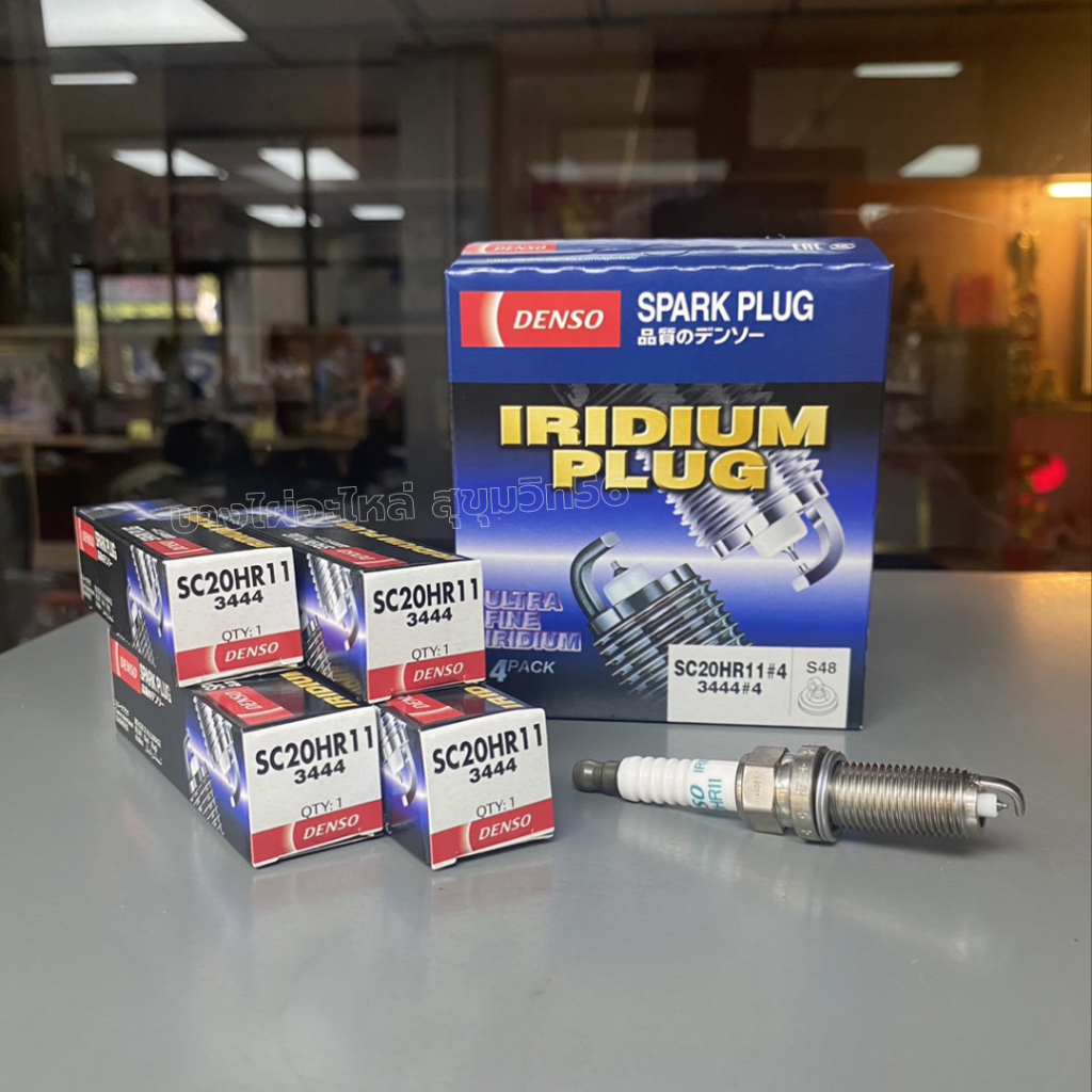(สินค้าต่อหัว) หัวเทียนอิริเดียม DENSO IRIDIUM PLUG SC20HR11 สำหรับ Altis (1.6) '15~ | (1.8) '14~ | Altis Cross '20~