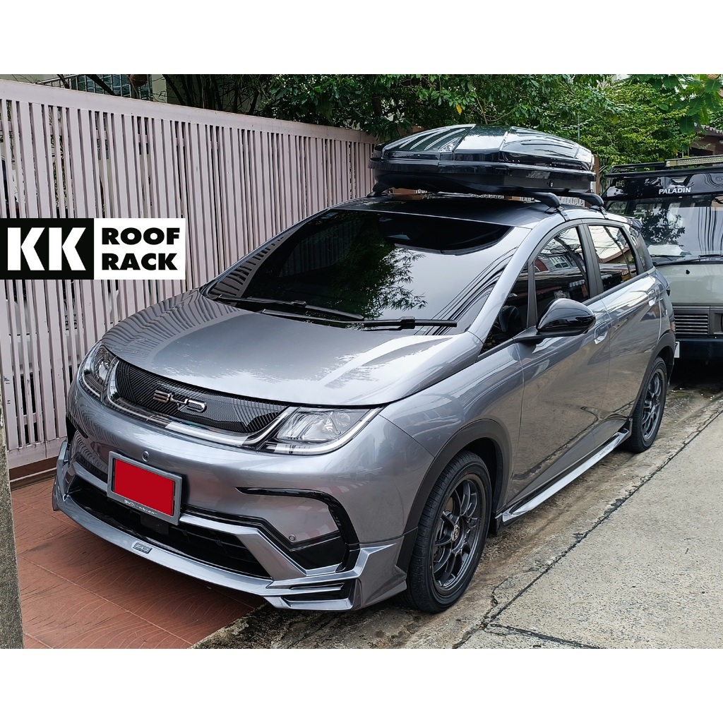 กล่องสัมภาระ สำหรับ BYD Dolphin ของใหม่ ไม่เจาะหลังคา กล่องหลังคา Roofbox กล่อง หลากหลายขนาด