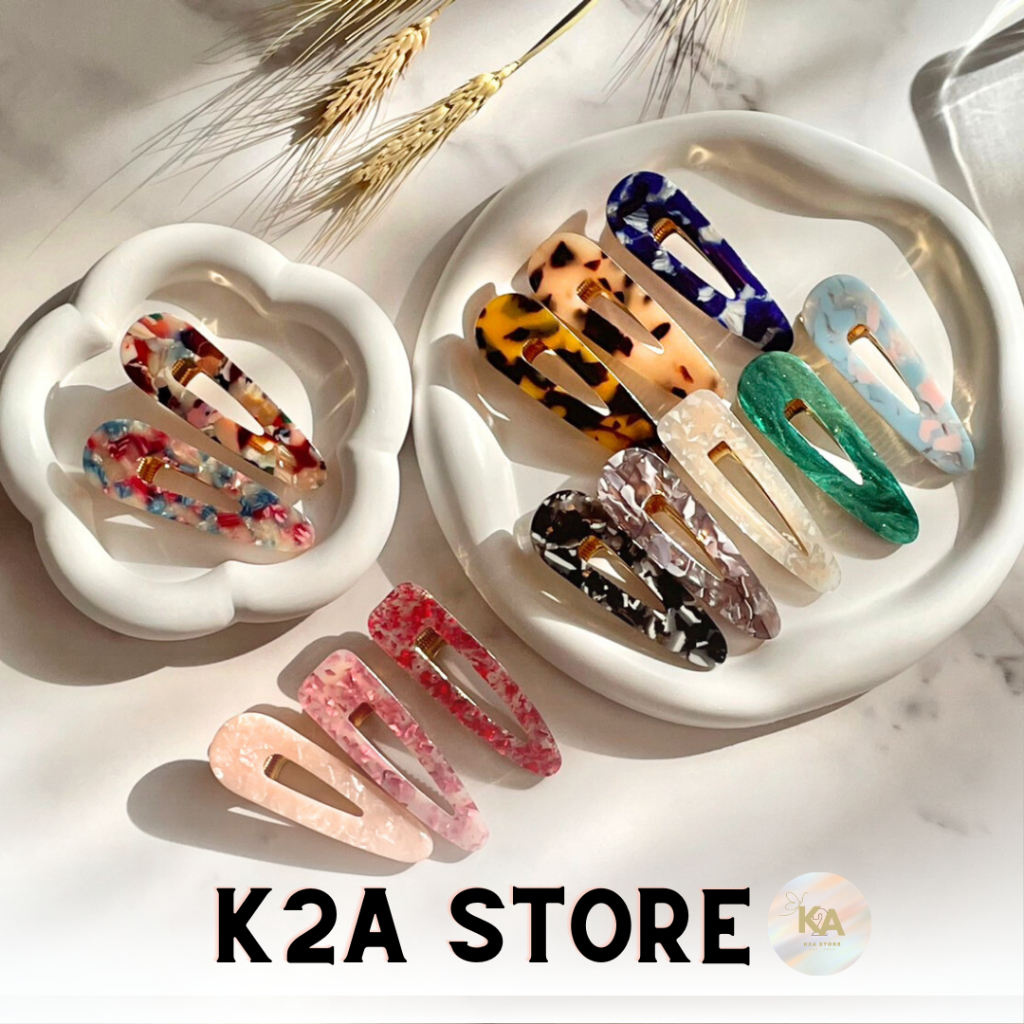 กิ๊บหนีบผมสามเหลี่ยม *1 ชิ้น* กิ๊บปากเป็ด สไตล์เกาหลี  กิ๊บแฟชั่น ขนาด 6.5 cm ++พร้อมส่งจากไทย++