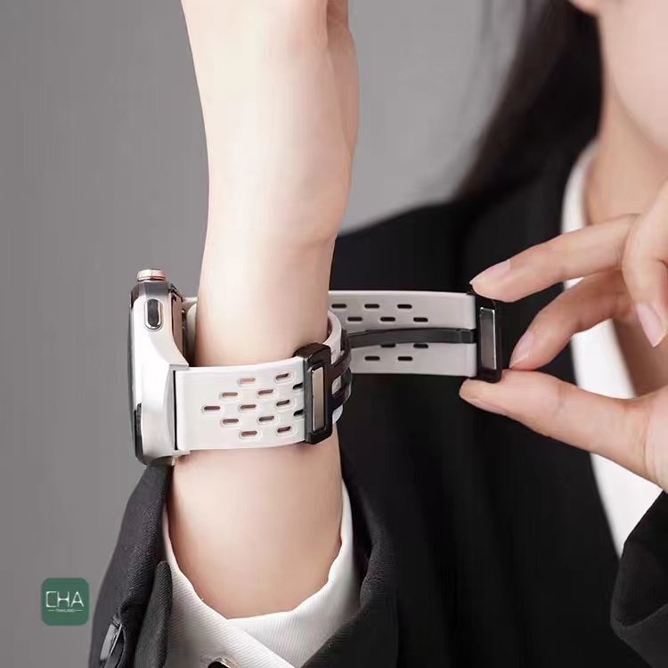 สายนาฬิกา watch ultra10 9 8 7 6 5 4 3 strap  smart watch ปรับง่าย ขนาด 38/40/41/42/44/45/46/49มม strap