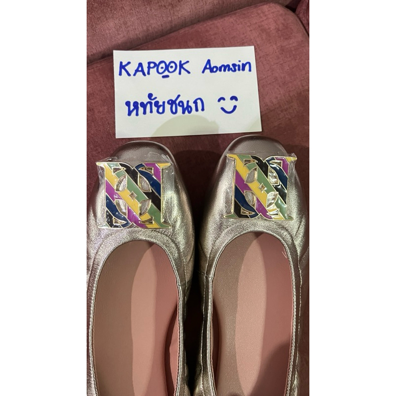 (มือ1) O&B Audrey Pride สี Champagne size 42