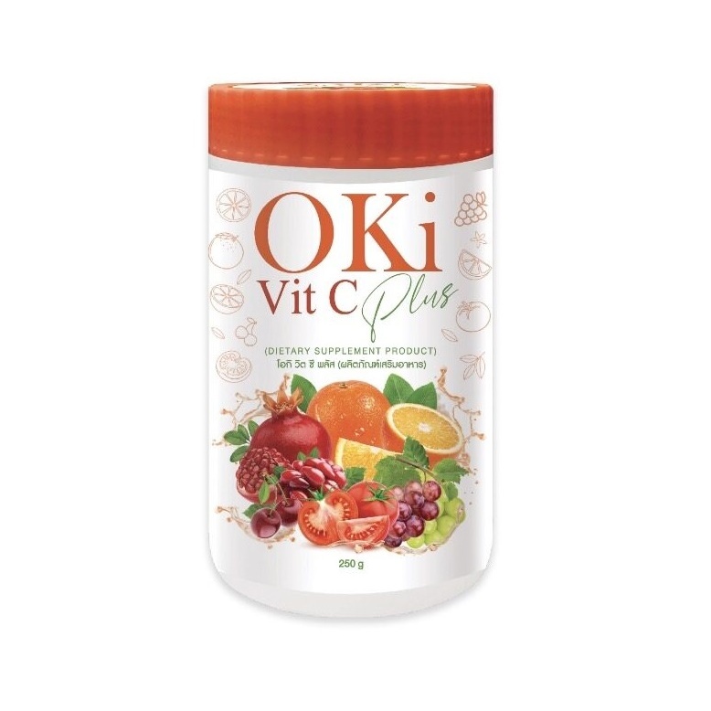 โอกิ วิต ซี พลัส OKi Vit C Plus ขนาด 250กรัม