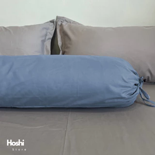 bolster case ปลอกหมอนข้าง ผ้าคอตตอน100% สีพื้น ขนาดมาตรฐาน