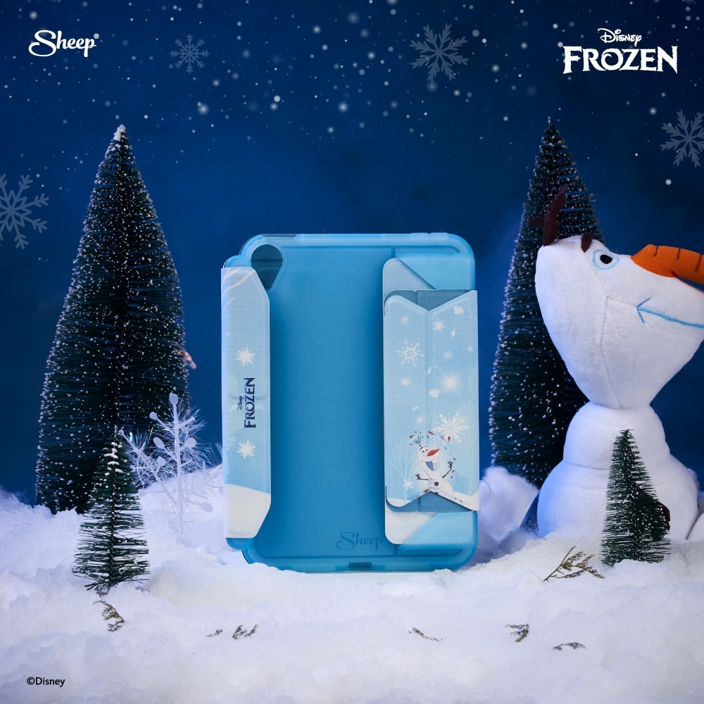 [Disney Reload & People Case Collection]  เคสสำหรับไอแพด ถอดแยกปกได้ People ใส่ปลอกปากกา กันงอกันกระแทกลาย Olaf / Ariel