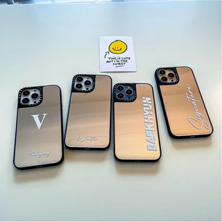 เคสกระจกแบบใส่ชื่อ งานสั่งทำรอ1-2วัน ไม่จำกัดอักษร มีฟร้อนให้เลือก (โปรดอ่านรายละเอียดด้านล่างก่อนสั่ง)