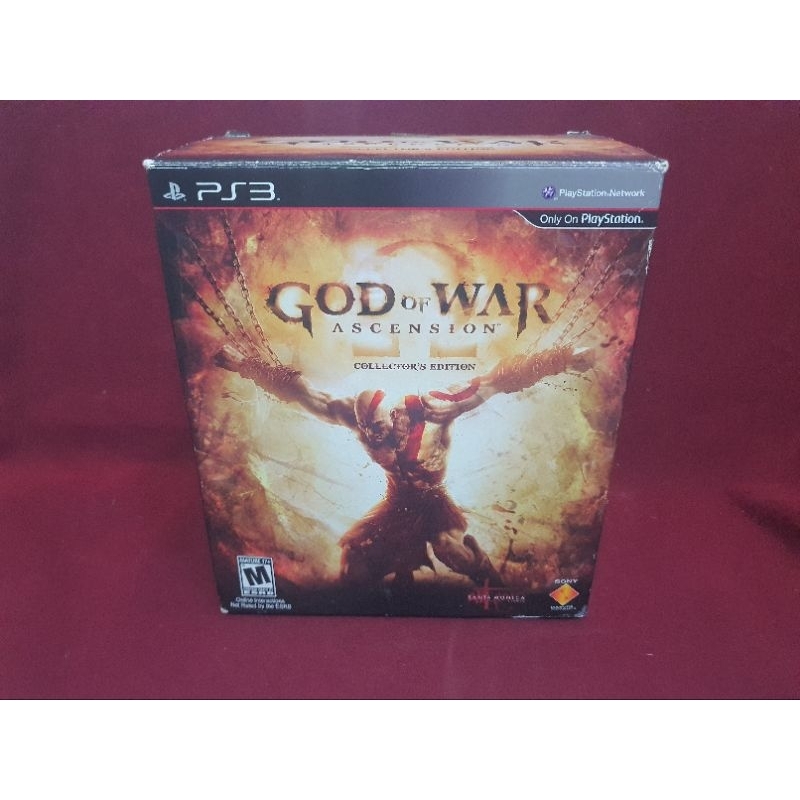 ps3 god of war ascension collector 's edition