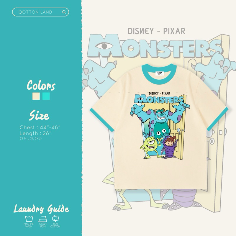 เสื้อโอเวอร์ไซส์ QL มอนสเตอร์อิ้ง🦕