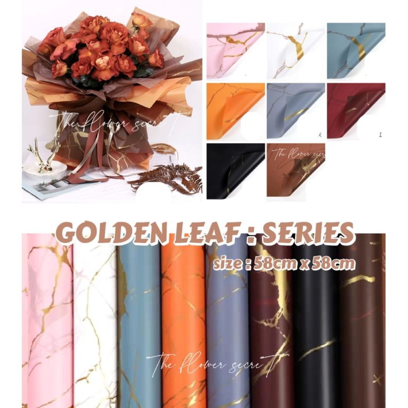 [CODพร้อมส่ง] กระดาษฟลาวด์ (ลายหินอ่อน) ||ส่ง10-.|| สั่งขั้นต่ำ 5แผ่น คละกระดาษได้ทุกแบบในร้าน/กระดาษห่อช่อดอกไม้