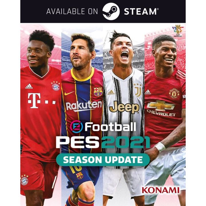 [ เกมส์คอม PC โน๊ตบุ๊ค  ดาวโหลด] Efootball PES 2021 แพทอัพเดท 2024