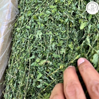 CHA Brown Rabbit Food หญ้ากระต่าย หญ้าอัลฟาฟ่าอบลมร้อน Super Premium Alfalfa Grass 1Kg(กล่องน้ำเงิน)