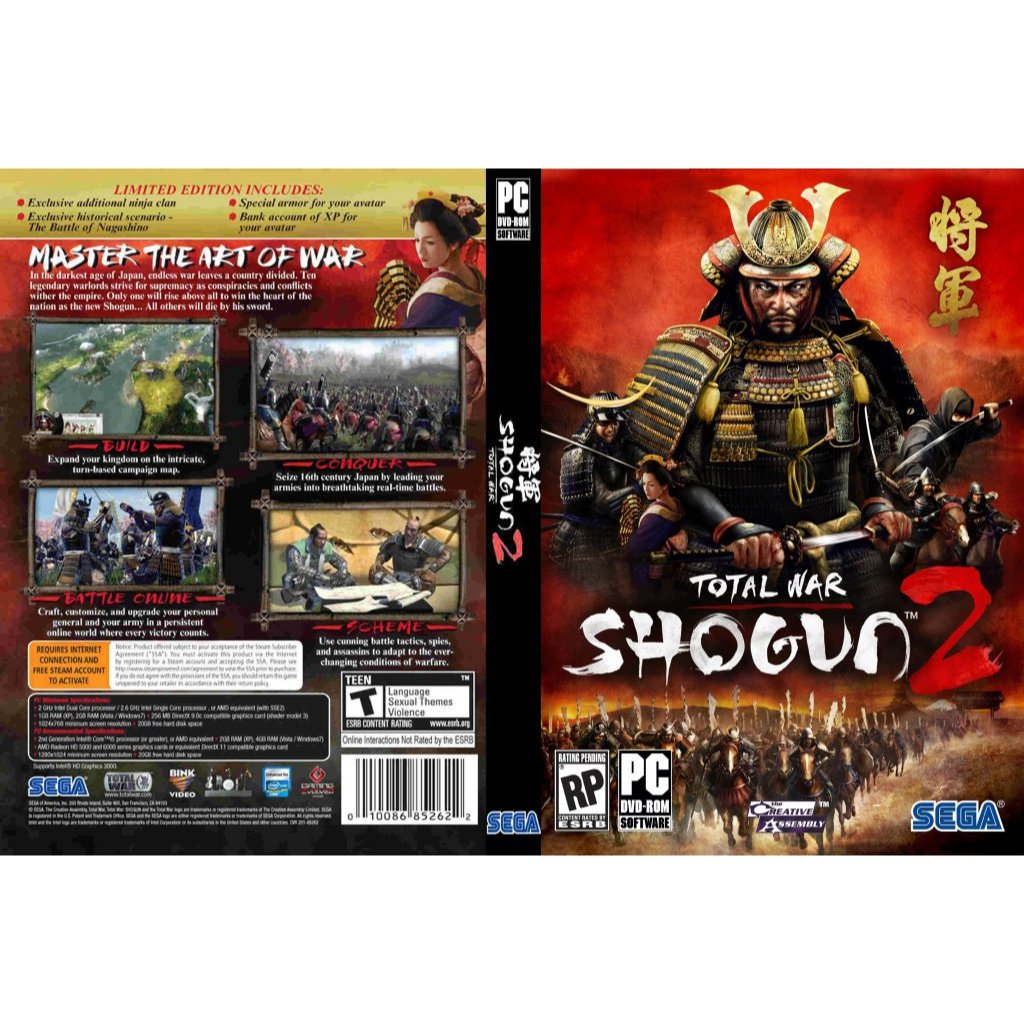 [ เกมส์คอม PC โน๊ตบุ๊ค  ดาวโหลด] SHOGUN 2: Total War