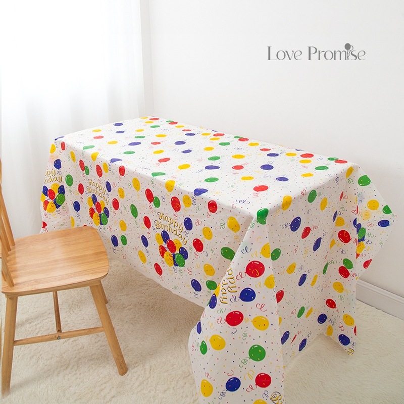 Big Party ✨✨ถูกที่สุด! ผ้าปูโต๊ะลายการ์ตูน ใช้แล้วทิ้ง ตกแต่งงานวันเกิด ผ้าปูโต๊ะปิกนิก ผ้าพื้นหลัง - รูปที่ 3