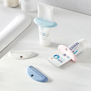 ShopAt.Two[KM 389] แพ็ค 2 ชิ้น ที่รีดหลอดยาสีฟัน ครีม โฟมล้า…