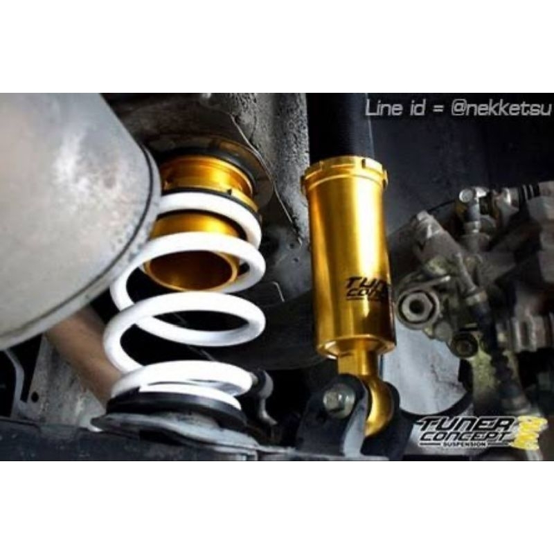 สปริงกลม สปริงหลอด Tuner Concept ทรงโอ่งกลม สเป็ค ตรงทุกรุ่น Toyota Honda Mazda Ford Isuzu MG