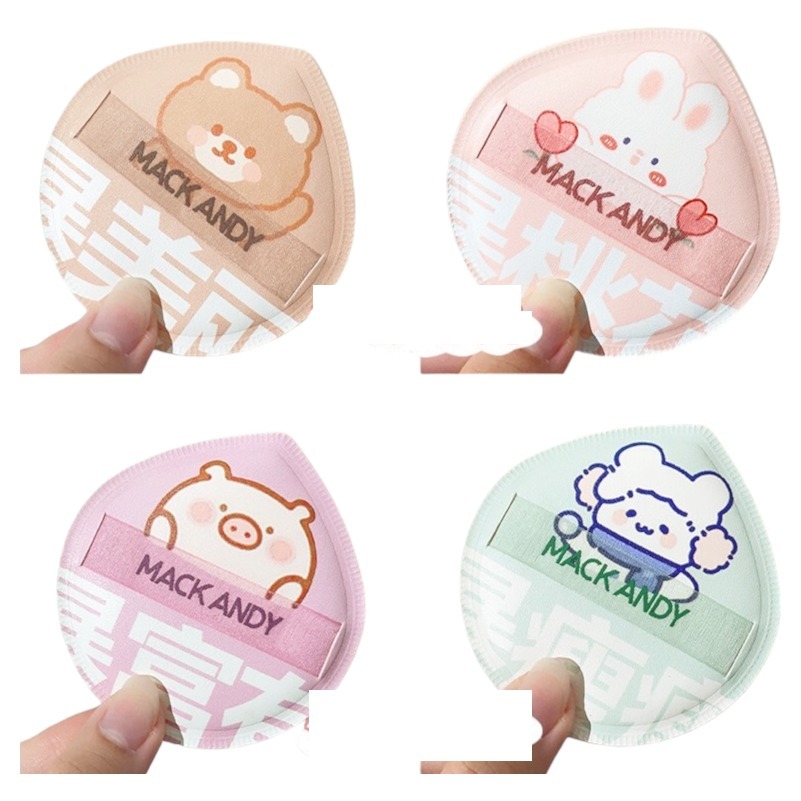ราคาส่ง พัฟฟองน้ำ แบบหนา นุ่ม ใหญ่ Mackandy Cosmetics Powder Puff MK667