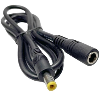 สายไฟ DC 5.5x2.5mm ผู้-ผู้ 5.5*2.5 ผู้-เมีย สายขนาด 18AWG แจ๊ค DC power Cable ตัวผู้ ยาว 1,1.5,3,5 เมตร