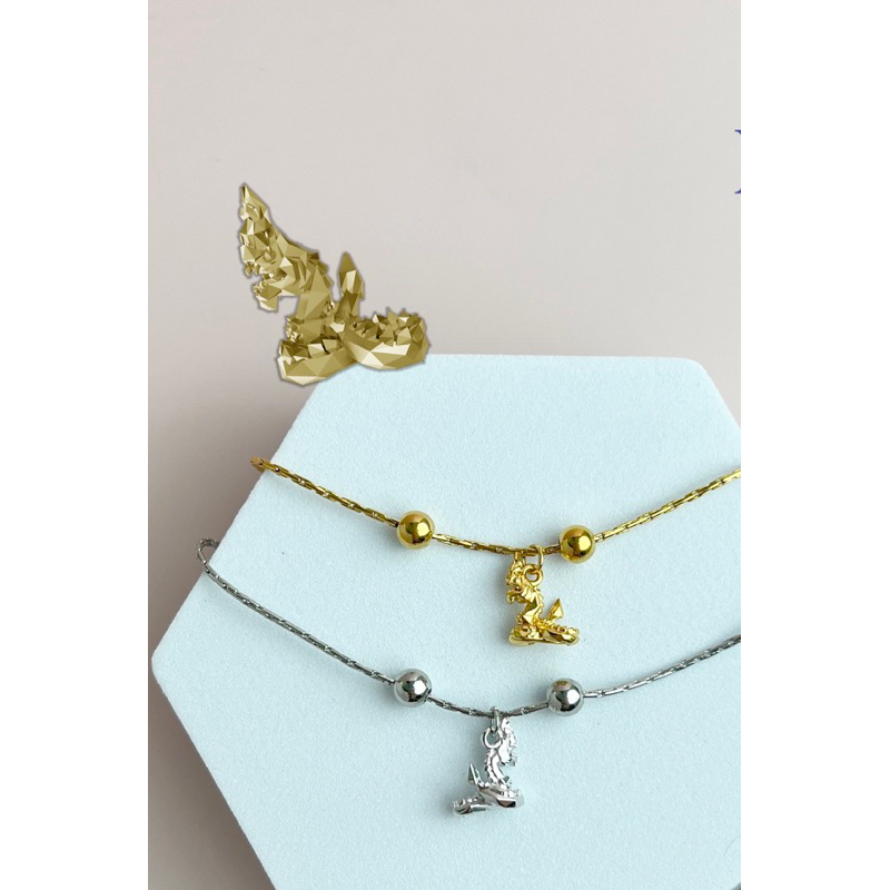 จี้พญานาคตัวเรือนเงินแท้ 925 Sterling Silver เบิกเนตรแล้วโดยพราหมณ์