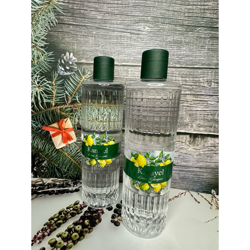 Karayel Limon 80 Derece 400 ml Kolonya / แอลกอฮอล์ กลิ่นมะนาว 400 ml