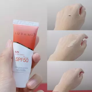 (ล๊อตใหม่) ครีมกันแดด AURA ME SPF50 PA++ ครีมกันแดดออร่ามี 20g.