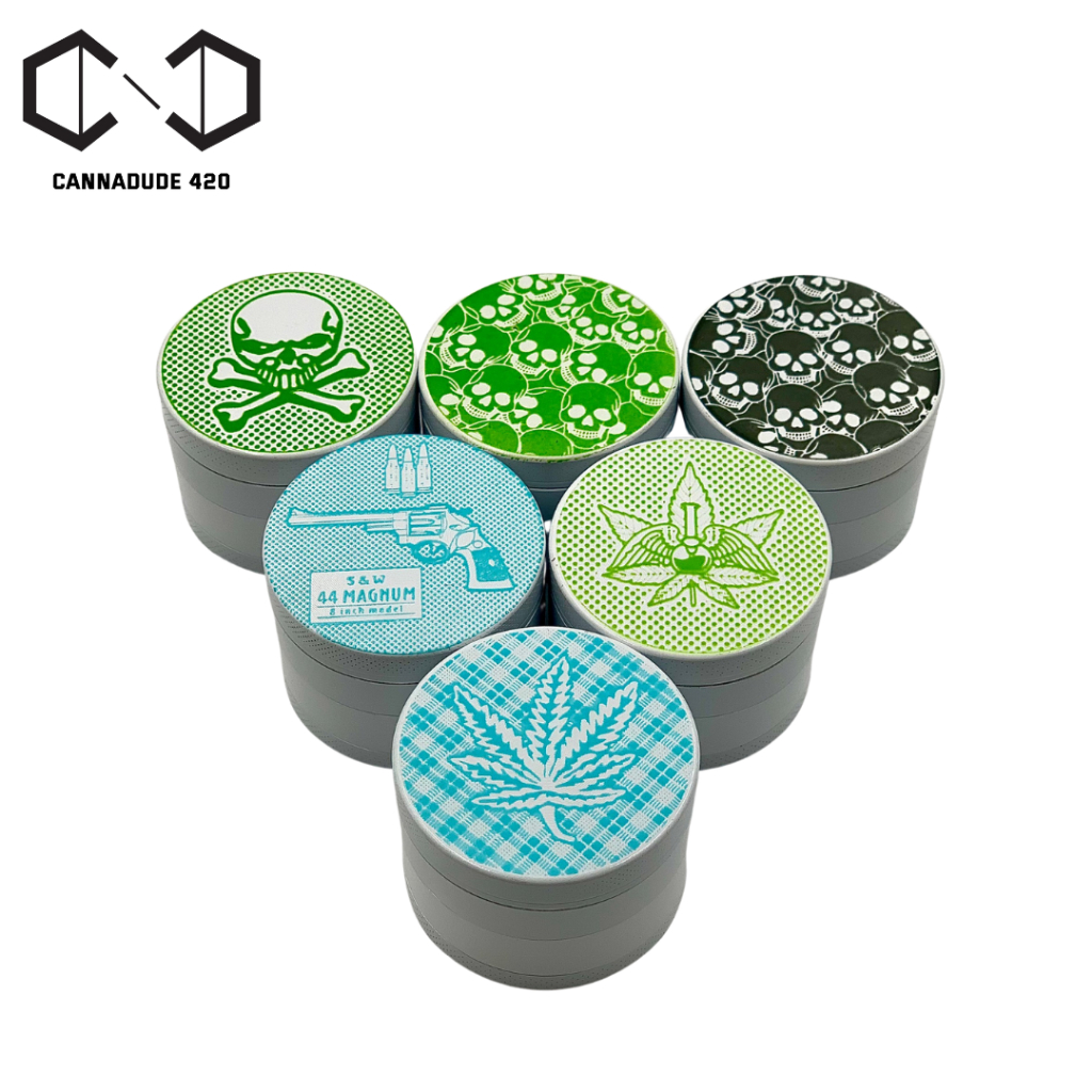 Grinder grow in the dark ที่บด 50มม เรืองแสง เครื่องบด เรืองแสง เครื่องบด [GDS31] ที่บด คละลาย