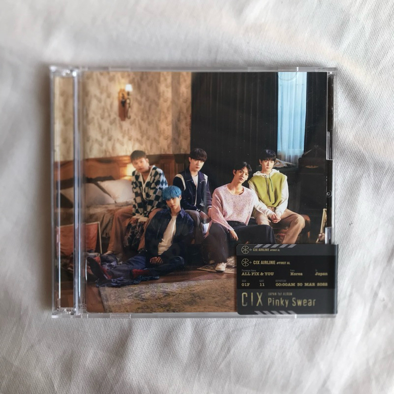 CIX Pinky Swear album 1st CD DVD PHOTOCARD Limited Edition A