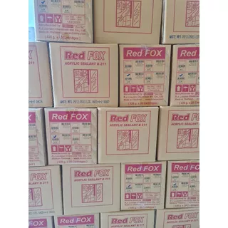 กาวอะคริลิค RED FOX อะคริลิค กาวแด๊ป กาวยาแนว RedFox B211