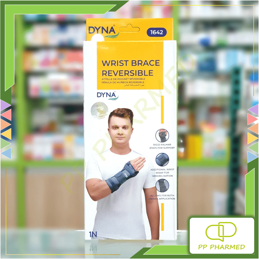 DYNA เฝือกล็อคข้อมือ ใส่ได้ทั้งซ้ายและขวา Wrist Splint Reversible